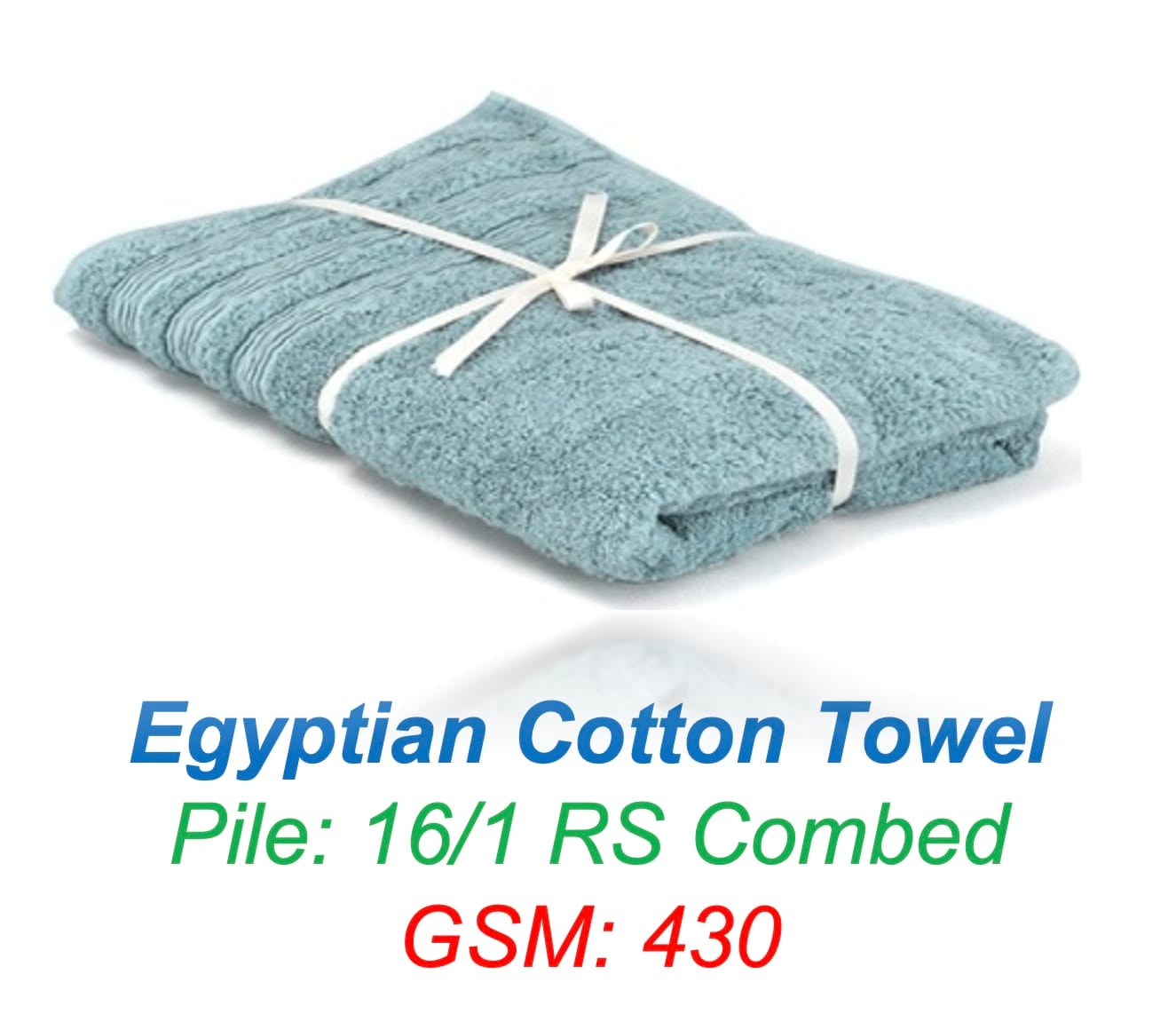 Egyptian Cotton Towel - Image 1